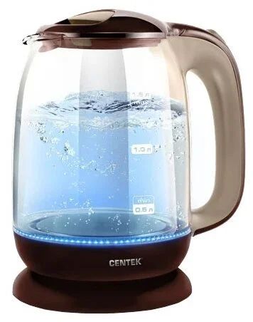 Лот: 15097542. Фото: 1. Чайник CENTEK CT-0034, Black. Кухонная