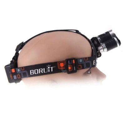 Лот: 11573292. Фото: 1. Налобный фонарь Boruit HL-003. Фонарики