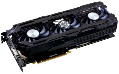Лот: 15166856. Фото: 1. Видеокарта INNO3D GeForce GTX... Видеокарты
