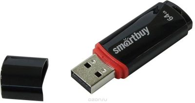 Лот: 9529583. Фото: 1. USB флешка SmartBuy 64Gb/64 Gb... USB-флеш карты