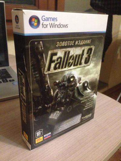 Лот: 10596139. Фото: 1. Fallout 3 Золотое Коллекционное... Игры для ПК