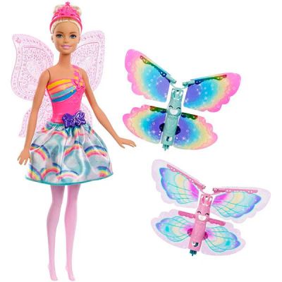 Лот: 16992986. Фото: 1. Mattel Barbie Барби Фея с летающими... Куклы и аксессуары