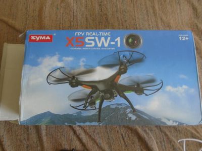 Лот: 9880452. Фото: 1. Квадрокоптер SYMA X5SW-1 с FPV... Квадрокоптеры