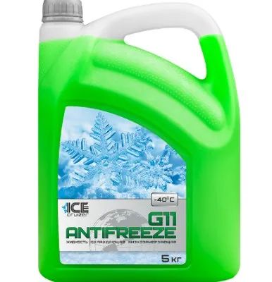 Лот: 25810105. Фото: 1. Антифриз Ice Cruizer зеленый G11... Масла, жидкости