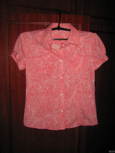 Лот: 13223649. Фото: 1. Рубашка для девочки Оутвенчер. Рубашки, блузки, водолазки