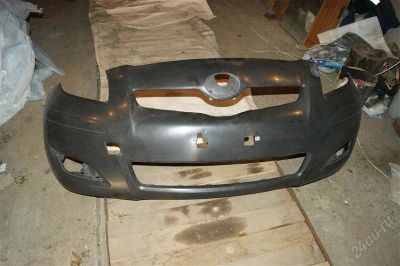 Лот: 2907970. Фото: 1. Бампер передний Toyota Vitz scp-90. Кузов
