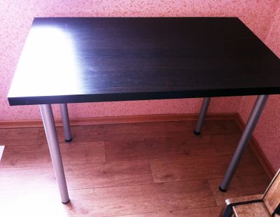 Лот: 4083041. Фото: 1. Стол IKEA, размер 60х100 см. Столы, стулья, обеденные группы