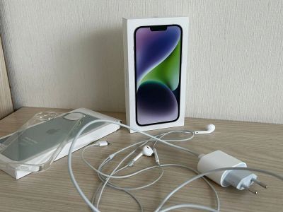 Лот: 20286368. Фото: 1. Iphone 14 plus purple. Смартфоны