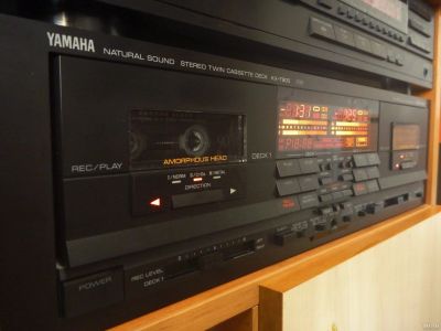 Лот: 13693587. Фото: 1. Кассетная дека Yamaha kx-T900. Кассетные деки, магнитофоны