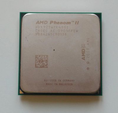 Лот: 8956750. Фото: 1. Процессор AMD Phenom II X4 925... Процессоры