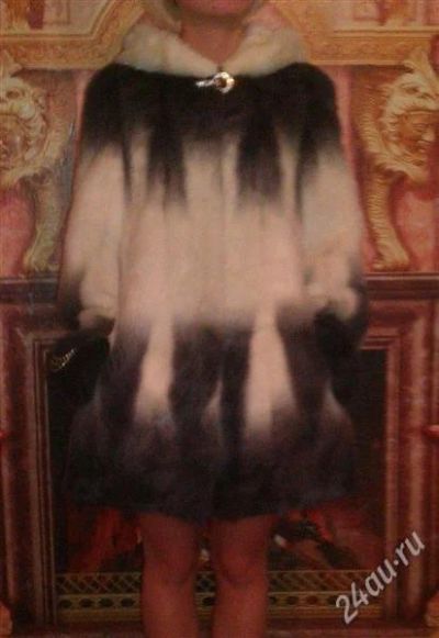 Лот: 2026343. Фото: 1. Норковая шуба saga mink (white... Верхняя одежда