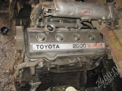 Лот: 813594. Фото: 1. ДВС Toyota 3S-fe. Двигатель и элементы двигателя