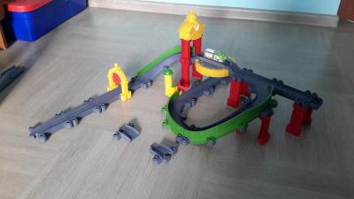 Лот: 8413666. Фото: 1. Набор Chuggington. старый город... Конструкторы