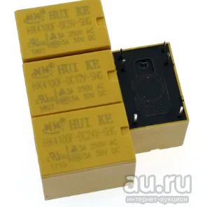 Лот: 13612136. Фото: 1. реле 5V 15x10x12mm HK4100F-DC5V-SHG... Реле, тумблеры, переключатели