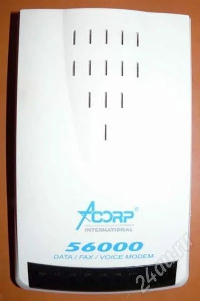 Лот: 324096. Фото: 1. Модем Acorp 56EMS V90 56кбс. Проводные модемы