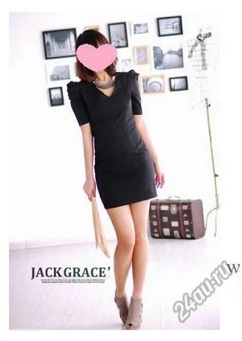 Лот: 5201052. Фото: 1. Платье , черное, новое, размер... Платья