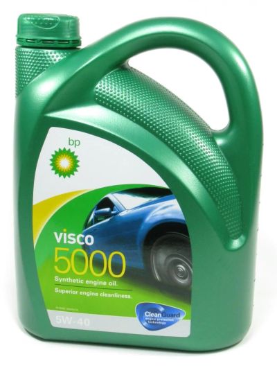 Лот: 5041650. Фото: 1. BP Visco 5000 5W40 5W-40 4 литра. Масла, жидкости