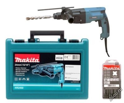 Лот: 4927185. Фото: 1. Перфоратор Makita HR2450X8 читайте... Электроинструмент