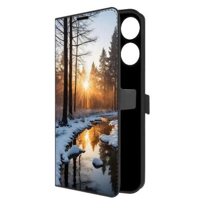 Лот: 25385363. Фото: 1. Чехол Krutoff Eco Book "Весна... Чехлы, бамперы