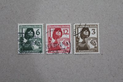 Лот: 24680019. Фото: 1. Германия 1937 года. 3 Рейх. Служба... Марки