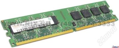 Лот: 320055. Фото: 1. DIMM DDR-II 1024Mb Hynix PC2-6400... Оперативная память