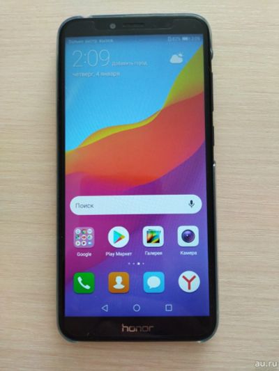 Лот: 17499358. Фото: 1. Huawei Honor 7a pro 2/16 Гб синий. Смартфоны