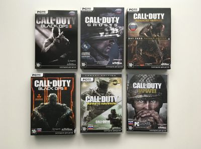 Лот: 16086588. Фото: 1. Call of Duty Коллекция на PC... Игры для ПК