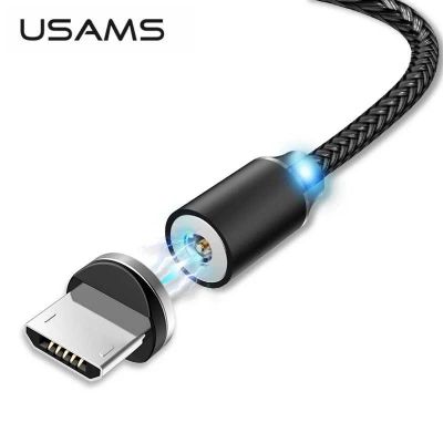 Лот: 13134358. Фото: 1. Магнитный USB / MicroUSB кабель... Дата-кабели, переходники