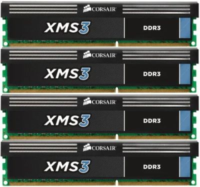 Лот: 5630461. Фото: 1. Corsair DDR3 4x2 Gb. Оперативная память