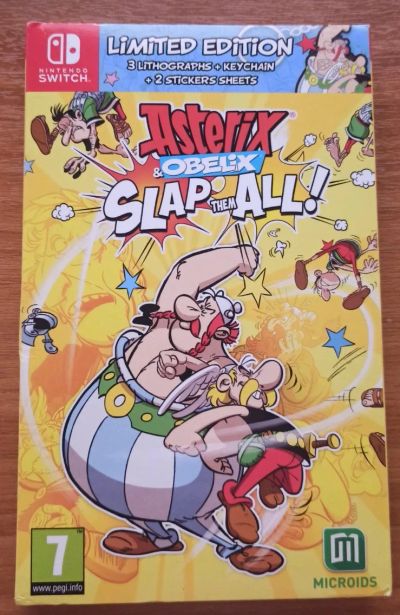 Лот: 19920086. Фото: 1. Asterix & Obelix Slap Them All... Игры для консолей