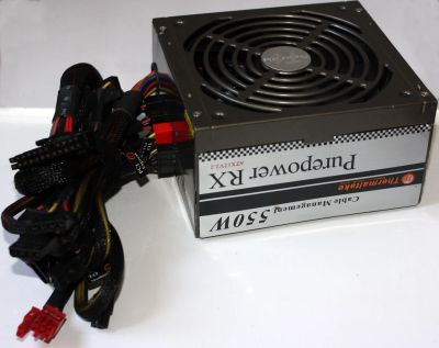Лот: 20833198. Фото: 1. Thermaltake Purepower RX550W. Корпуса, блоки питания