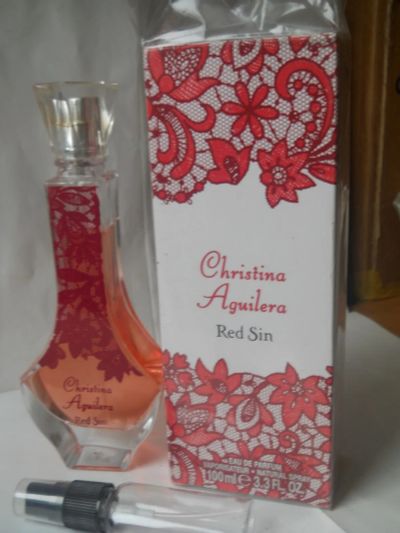 Лот: 2850977. Фото: 1. Red Sin Christina Aguilera 20мл. Женская парфюмерия