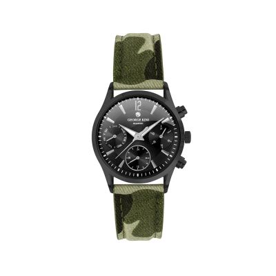 Лот: 23900895. Фото: 1. Женские часы GEORGE KINI Camouflage... Оригинальные наручные часы