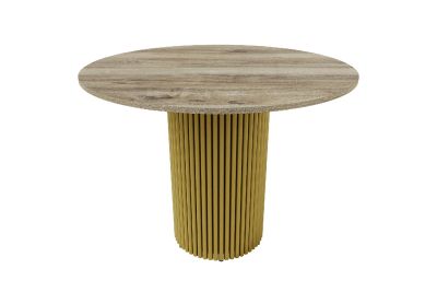 Лот: 24894018. Фото: 1. Стол GENGLASS Trubis Wood. Столы, стулья, обеденные группы