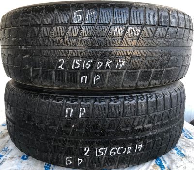 Лот: 14475413. Фото: 1. Шина 215/60 R17 215/60/17 Bridgestone... Шины