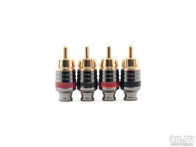 Лот: 17251471. Фото: 1. RCA коннектор SWAT SRCA-02 (4шт... Аксессуары для автозвука