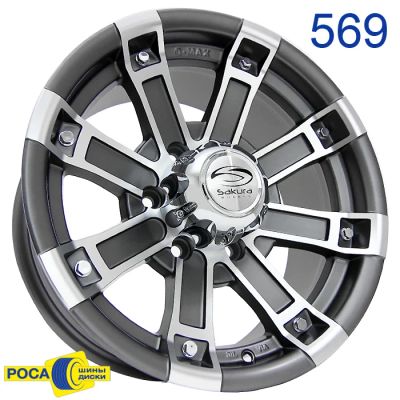 Лот: 5625398. Фото: 1. Комплект дисков Sakura Wheels... Диски