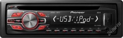 Лот: 2017947. Фото: 1. pioneer deh-2400ub-pac2 cd/mp3-ресивер... Автомагнитолы