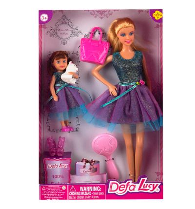 Лот: 10055157. Фото: 1. Игровой набор Defa Lucy Мама и... Куклы и аксессуары