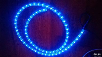 Лот: 8629882. Фото: 1. Led Дюралайт . Цвет Синий. Гирлянды, шарики, новогодние аксессуары