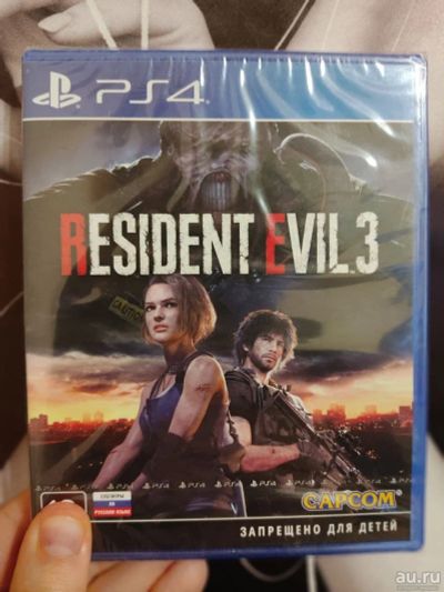 Лот: 18546200. Фото: 1. Диск Resident Evil 3 для PlayStation... Игры для консолей