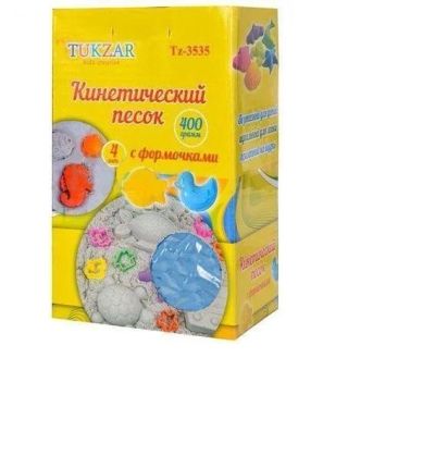 Лот: 10711491. Фото: 1. Кинетический песок синий 400 гр... Развивающие