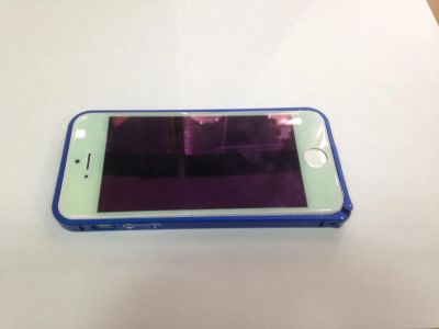 Лот: 4888747. Фото: 1. Бампер металлический наiPhone... Чехлы, бамперы