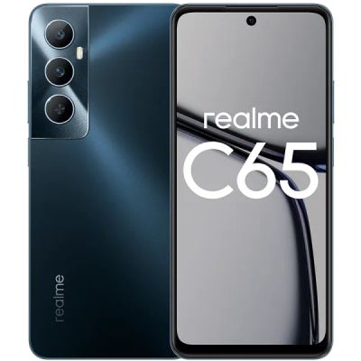 Лот: 22573737. Фото: 1. Смартфон realme C65 8/256GB Black... Смартфоны