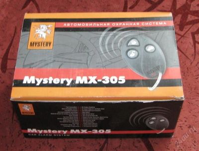 Лот: 1355365. Фото: 1. Mystery Mx-305. Автомобильные сигнализации