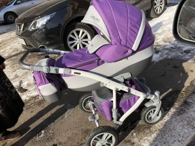 Лот: 11131034. Фото: 1. Коляска Verdi Vango 3в 1 ,состояние... Коляски