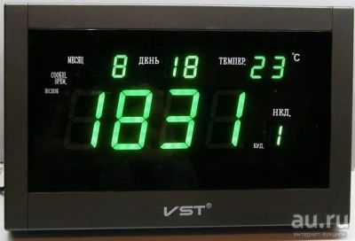 Лот: 8037863. Фото: 1. Электронные часы будильник VST... Остальная техника