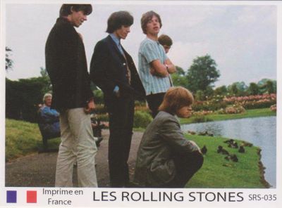 Лот: 10614037. Фото: 1. Rolling Stones коллекционная карточка... Наклейки, фантики, вкладыши