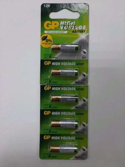 Лот: 7915237. Фото: 1. батарейка GP 27A 12V в Наличии... Батарейки, аккумуляторы, элементы питания