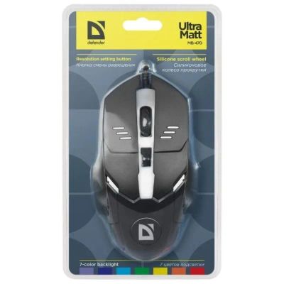 Лот: 22149748. Фото: 1. МЫШЬ ПРОВОДНАЯ DEFENDER ULTRA... Клавиатуры и мыши